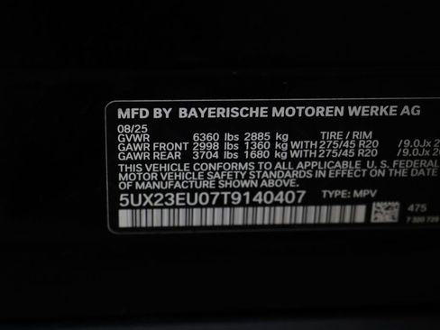 Certified 2026 BMW X5 xDrive40i AWD/4WD image 23