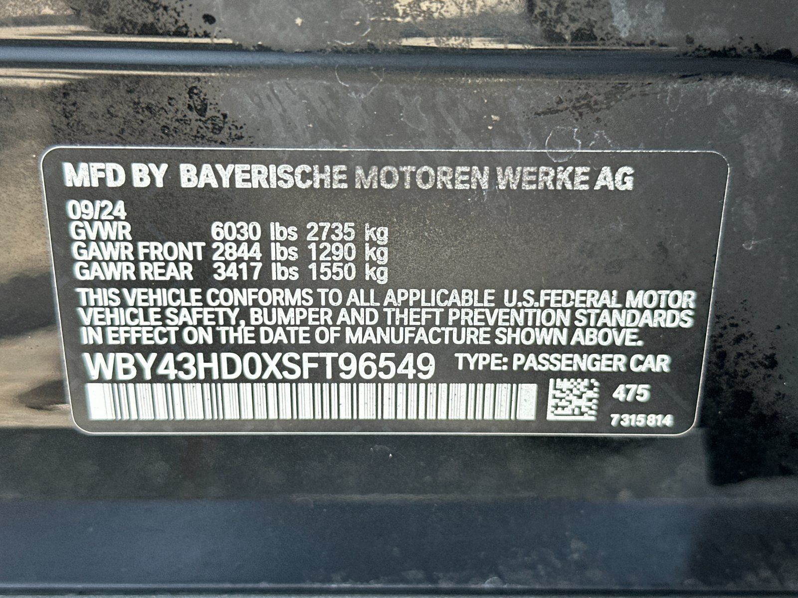 Used 2025 BMW i4 xDrive40i w/ Parking Assistance Package AWD/4WD image 38
