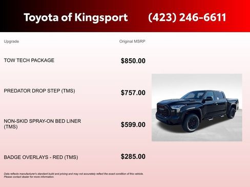 New 2026 Toyota Tundra TRD Pro w/ Tow Tech Package AWD/4WD image 3