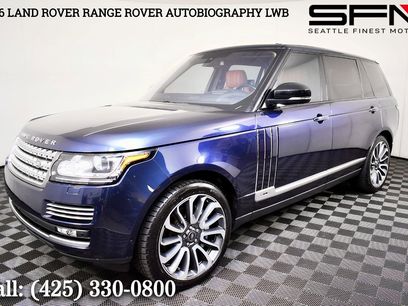 Used 2016 Land Rover Range Rover Long Wheelbase Autobiography