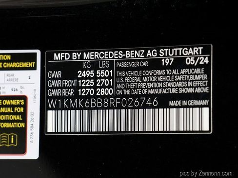 Certified 2024 Mercedes-Benz CLE 450 4MATIC Cabriolet image 37