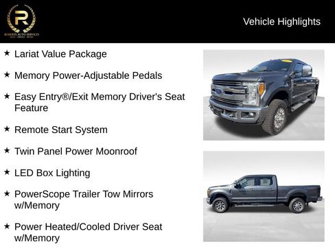 Used 2017 Ford F350 Lariat w/ Chrome Package AWD/4WD image 9