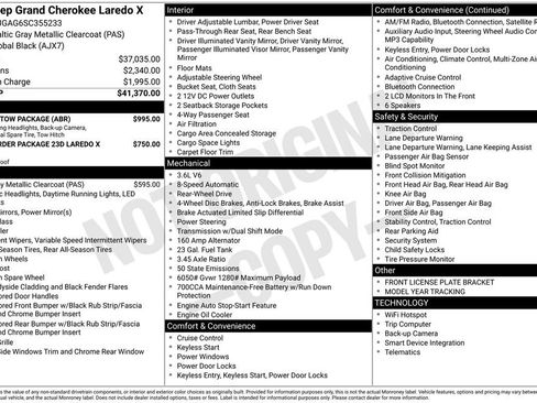 New 2025 Jeep Grand Cherokee Laredo X w/ Trailer Tow Package image 6