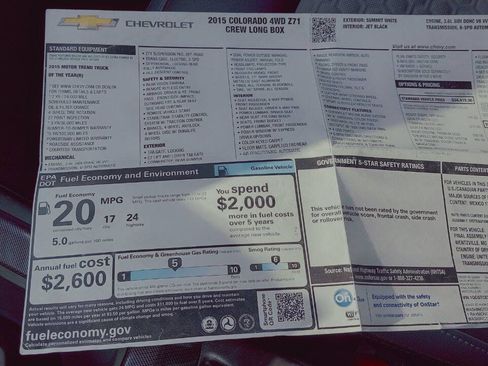 Used 2015 Chevrolet Colorado Z71 image 26