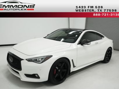 Used 2021 INFINITI Q60 Red Sport 400 w/ Carbon Fiber Package