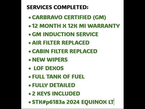 Used 2024 Chevrolet Equinox LT AWD/4WD image 42