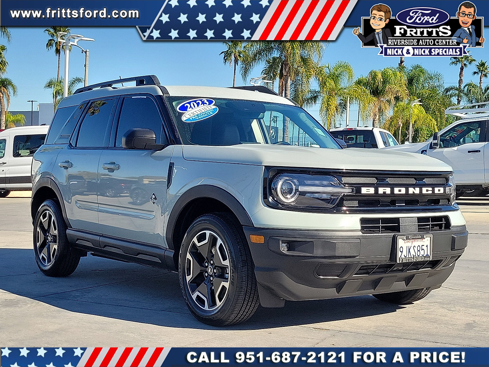 Certified 2023 Ford Bronco Sport Outer Banks w/ Tech Package AWD/4WD image 22