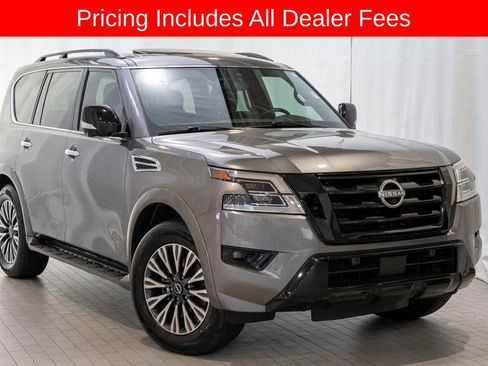Certified 2023 Nissan Armada SL w/ Midnight Edition Package RWD image 1