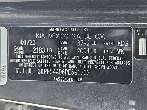 Certified 2023 Kia Forte GT-Line w/ GT-Line Premium Package image 27