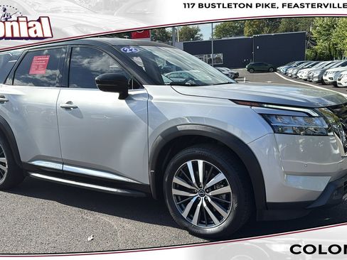 Certified 2022 Nissan Pathfinder Platinum w/ Cargo Package image 1