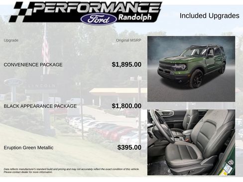 Used 2025 Ford Bronco Sport Big Bend w/ Convenience Package AWD/4WD image 6