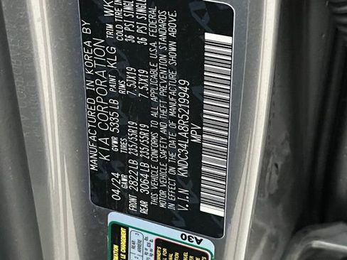 Used 2024 Kia EV6 Wind w/ Wind Technology Package image 37