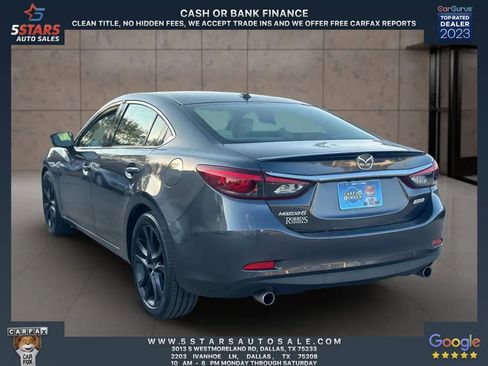 Used 2016 MAZDA MAZDA6 Grand Touring w/ GT Technology Package image 2