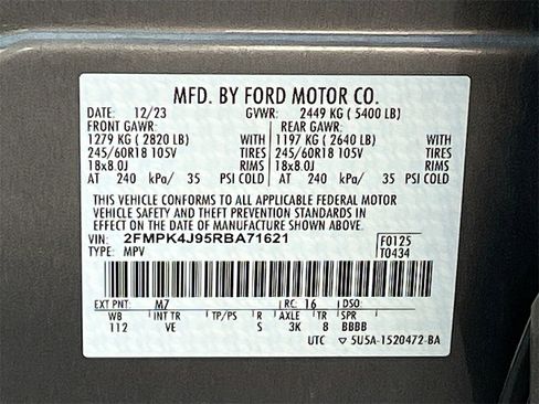 Used 2024 Ford Edge SEL image 31