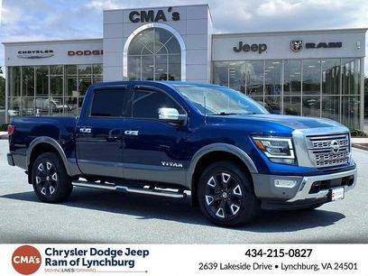 Used 2021 Nissan Titan Platinum Reserve w/ Moonroof Package