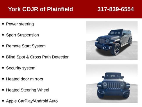 Used 2022 Jeep Wrangler Unlimited Sahara w/ Cold Weather Group image 12