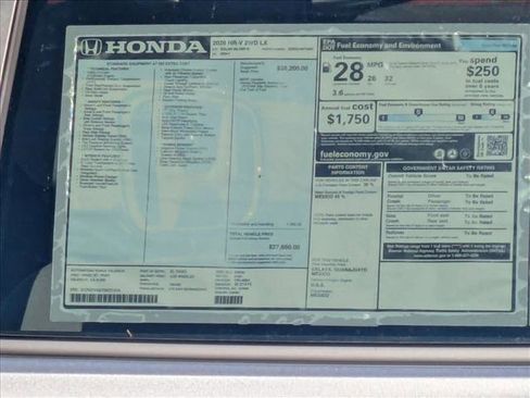 New 2026 Honda HR-V LX image 17