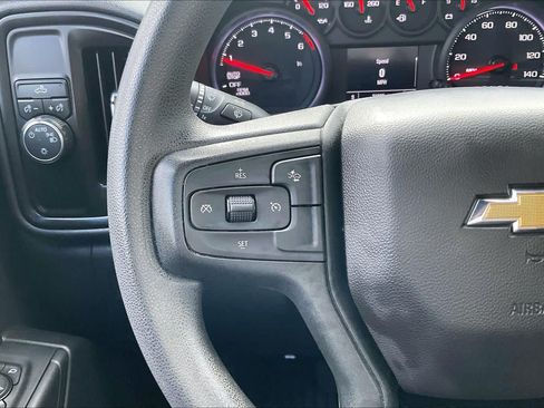 Used 2023 Chevrolet Silverado 1500 Custom w/ LPO, Dark Essentials Package RWD image 23