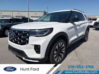 New 2026 Ford Explorer Platinum