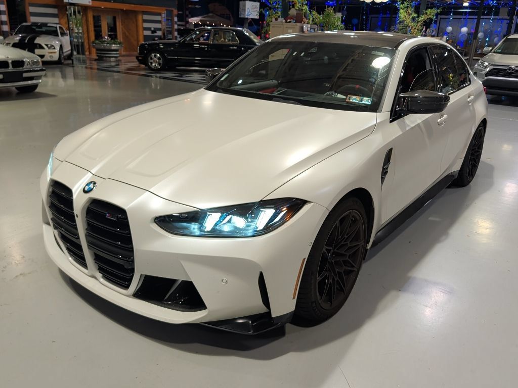 Certified 2025 BMW M3 Competition w/ M Carbon Exterior Package AWD/4WD image 8