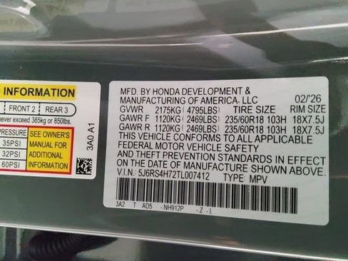 New 2026 Honda CR-V EX-L image 30