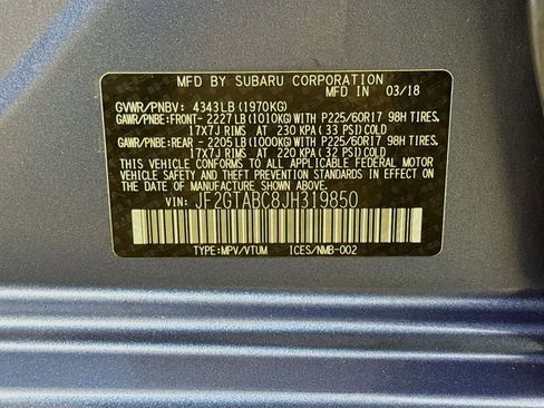 Used 2018 Subaru Crosstrek 2.0i Premium w/ Popular Package #2 image 30