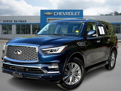 Used 2021 INFINITI QX80 Luxe w/ All-Season Package