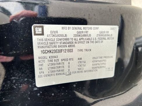 Used 2008 Chevrolet Silverado 2500 LTZ w/ Safety Package image 20