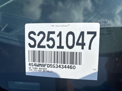 New 2025 Subaru Ascent Onyx Edition image 4