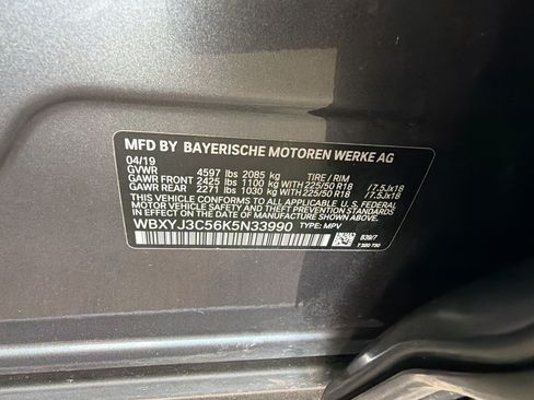 Used 2019 BMW X2 sDrive28i w/ Convenience Package FWD image 11