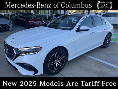New 2025 Mercedes-Benz E 350 Sedan image 1