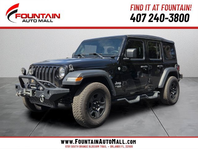 Used 2018 Jeep Wrangler Unlimited Sport AWD/4WD image 1