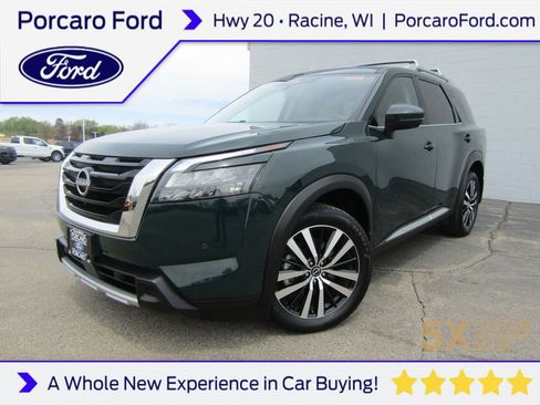 Used 2025 Nissan Pathfinder Platinum w/ Cargo Package AWD/4WD image 1