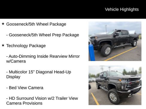 Used 2020 Chevrolet Silverado 3500 High Country w/ Z71 Off-Road Package AWD/4WD image 5