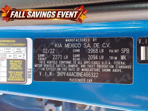 Used 2022 Kia Forte GT FWD image 13