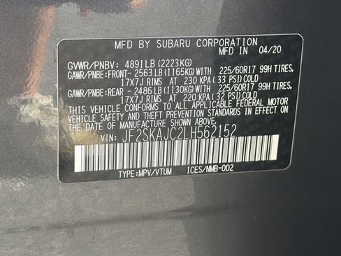 Used 2020 Subaru Forester Premium AWD/4WD image 36