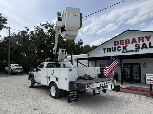 Used 2012 Ford F550 4x4 Regular Cab Super Duty w/ Snow Plow Prep Pkg image 5