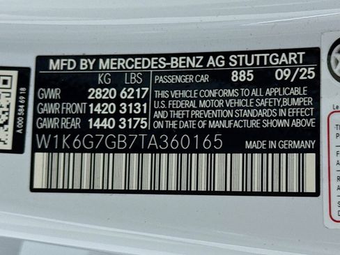 New 2026 Mercedes-Benz S 580 4MATIC Sedan image 24