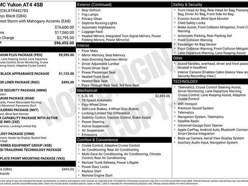 New 2026 GMC Yukon AT4 w/ AT4 Premium Plus Package AWD/4WD image 26