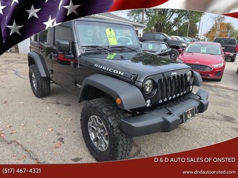 Used 2015 Jeep Wrangler Unlimited Rubicon w/ Connectivity Group image 1