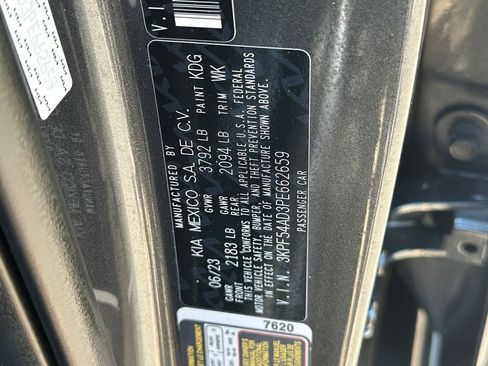 Certified 2023 Kia Forte GT-Line w/ GT-Line Technology Package FWD image 6