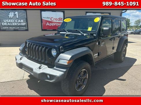 Used 2019 Jeep Wrangler Unlimited Sport S AWD/4WD image 1