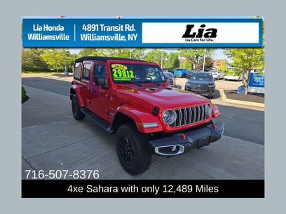 Used 2024 Jeep Wrangler Unlimited Sahara w/ Technology Group