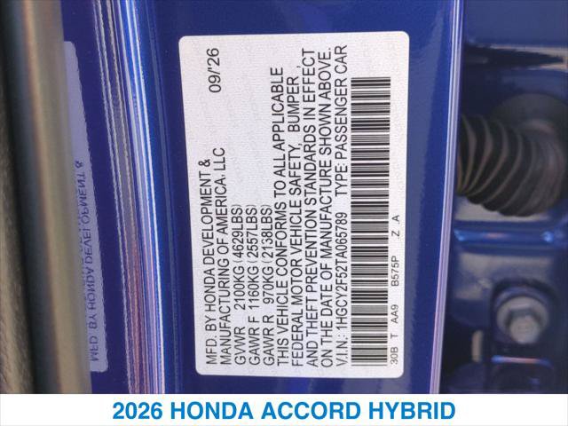 New 2026 Honda Accord Sport image 26