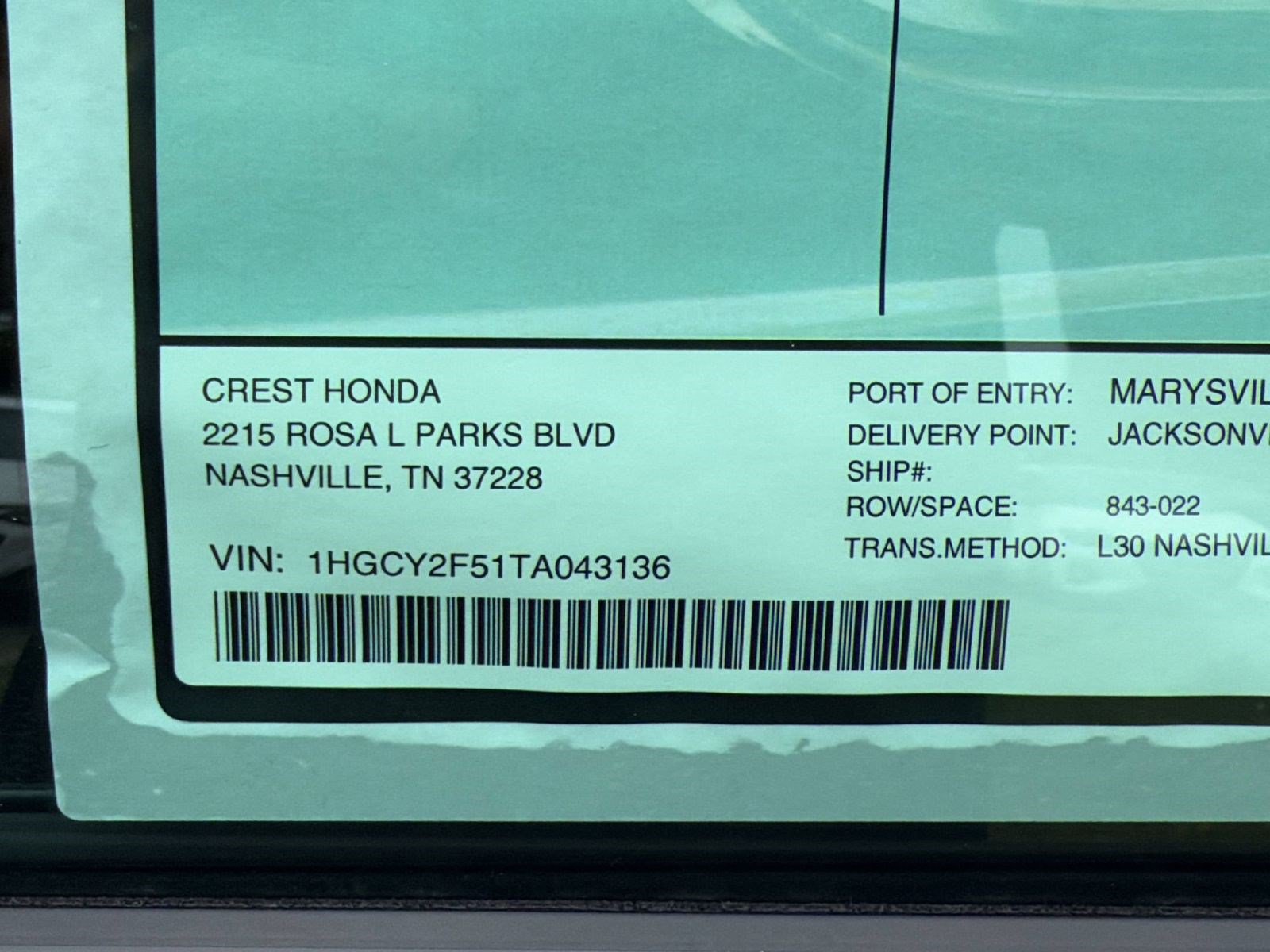 New 2026 Honda Accord Sport image 19