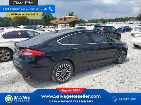 Used 2017 Ford Fusion SE w/ Fusion SE Technology Package FWD image 4