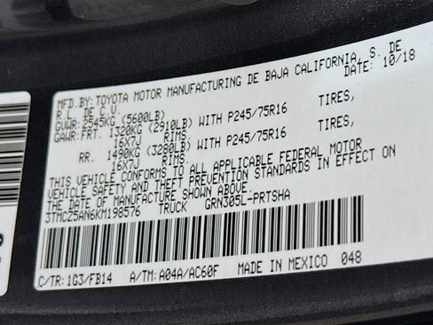 Used 2019 Toyota Tacoma SR w/ SR Convenience Package image 39