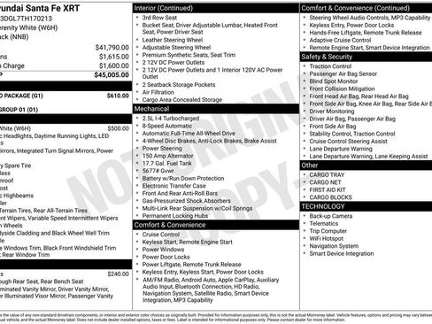 New 2026 Hyundai Santa Fe XRT w/ Tow & Go Package image 5