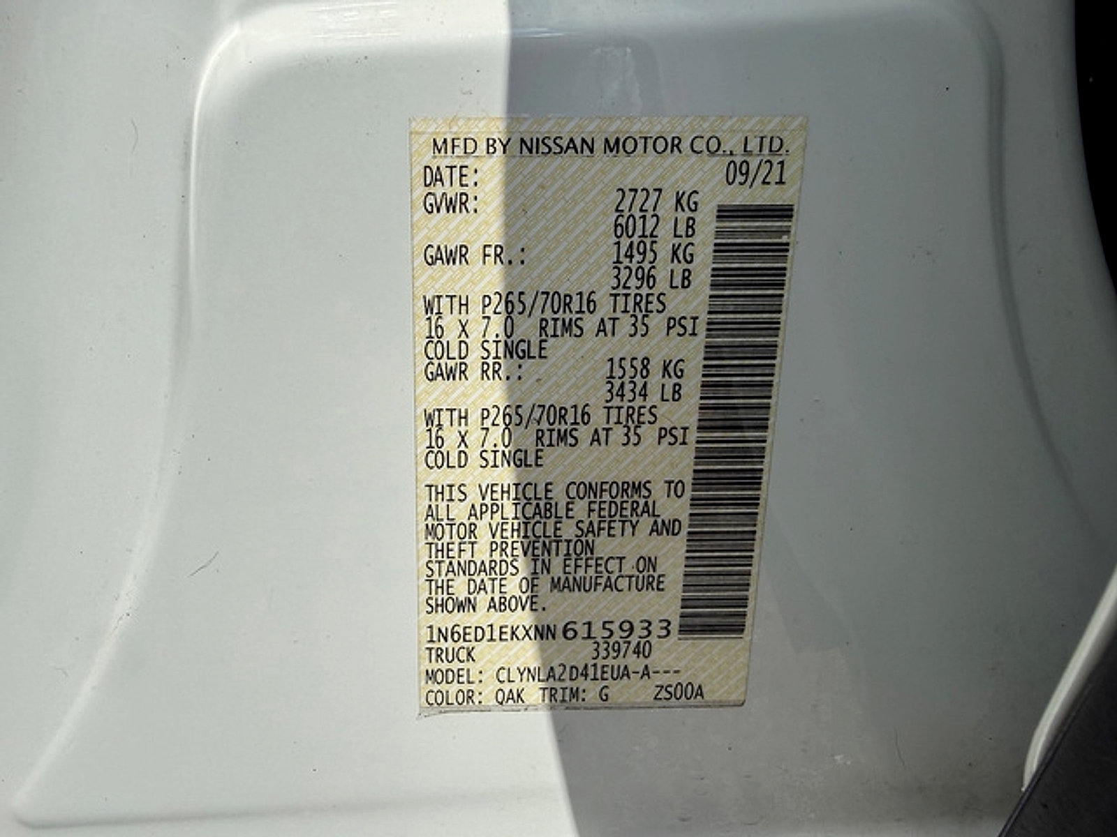 Used 2022 Nissan Frontier S w/ Technology Package AWD/4WD image 27