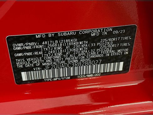 Used 2024 Subaru Crosstrek 2.0i Premium image 12